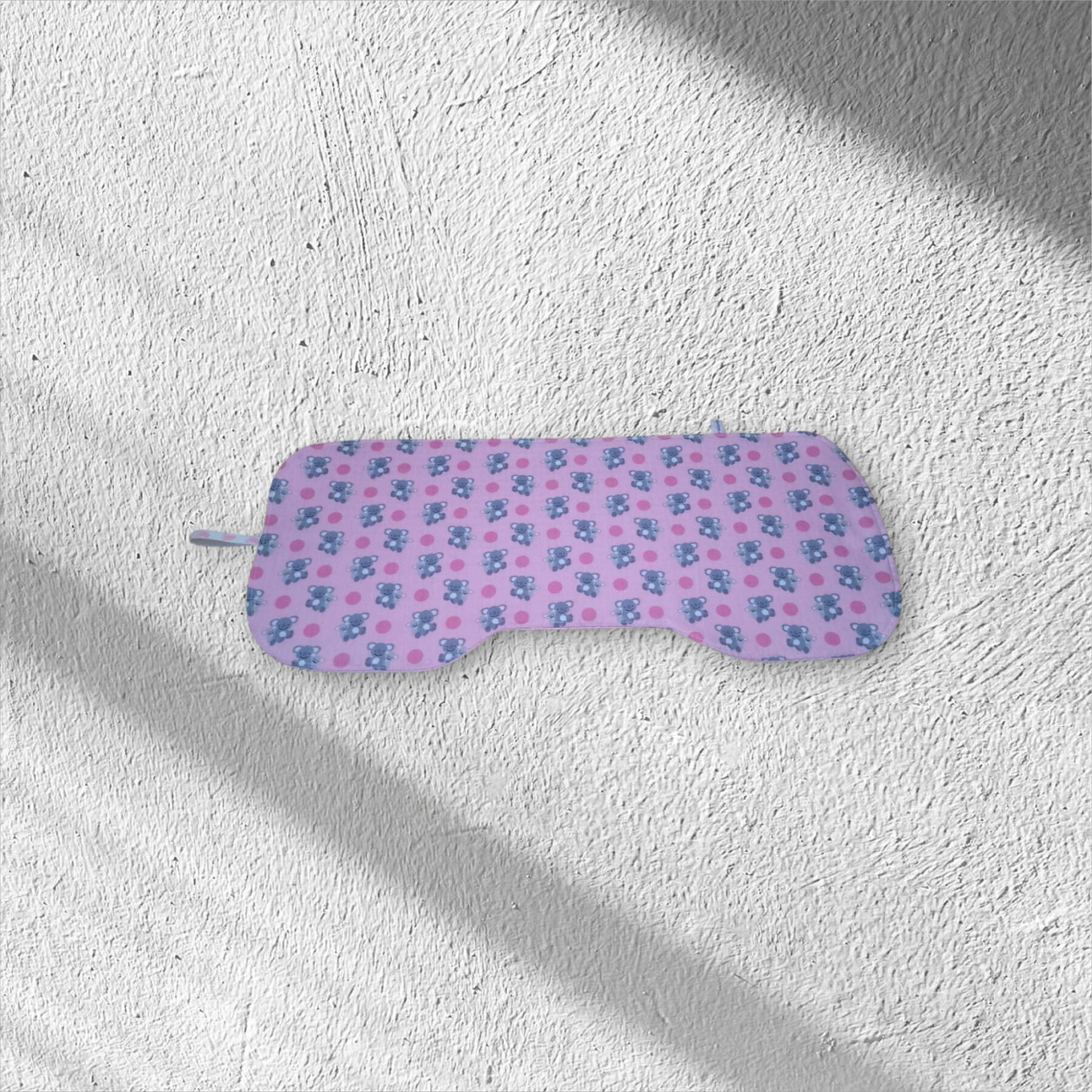 Bavoir anti-bavouille, protection d’épaule, repas bébé, coton doublé éponge nid d'abeille – Image 2