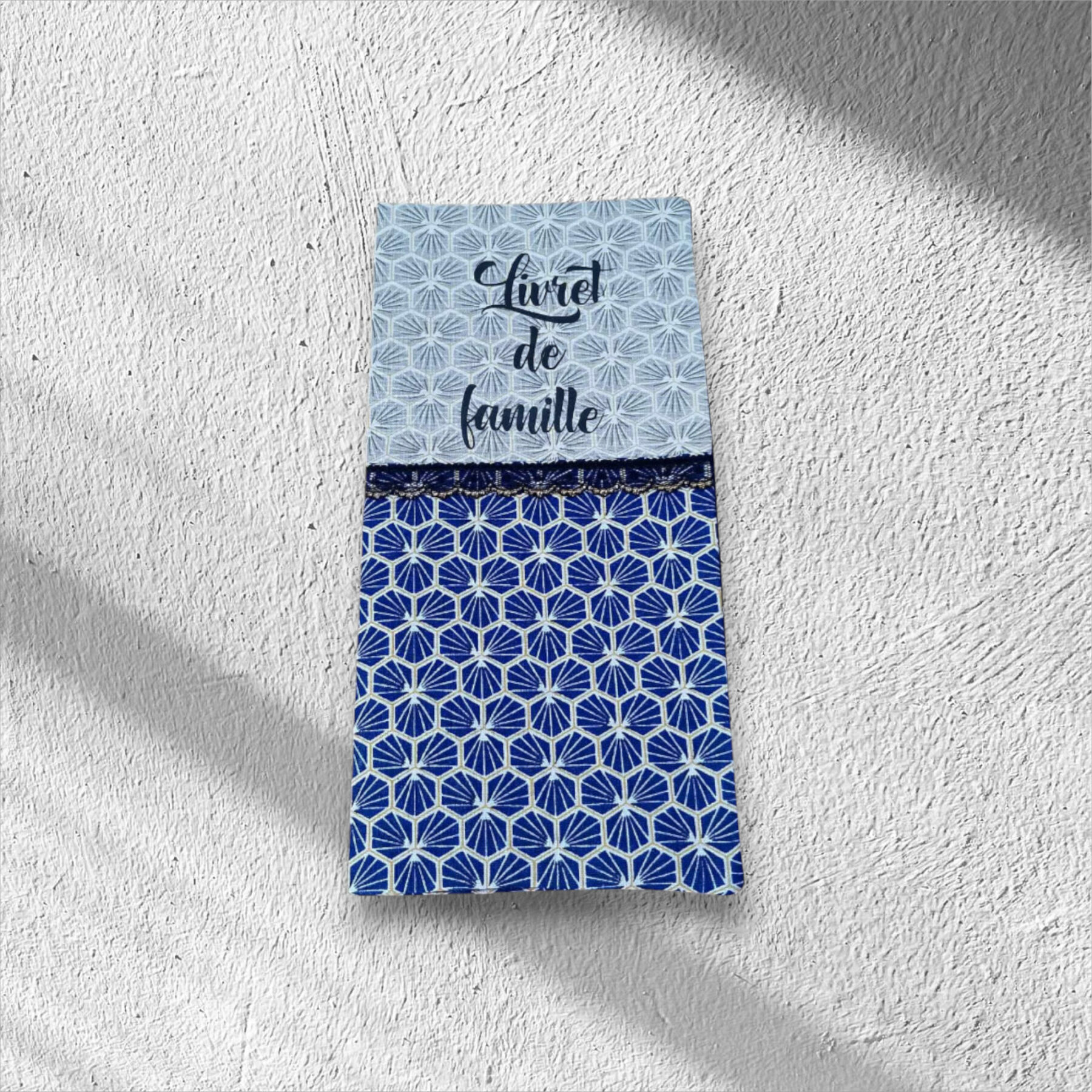 Protège livret de famille, fermeture par attache pression, cadeau de mariage – Image 3