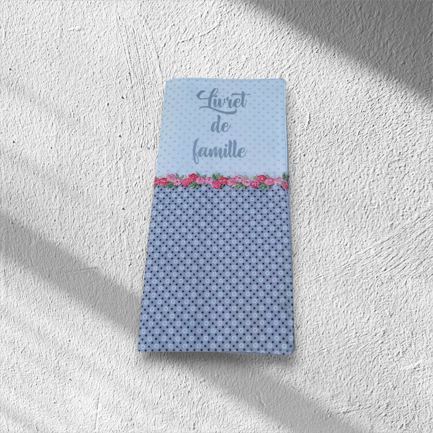 Protège livret de famille, fermeture par attache pression, cadeau de mariage – Image 5