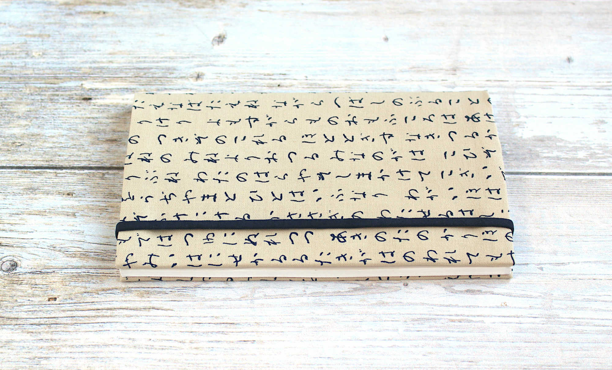 porte chequier talon haut tissu japon