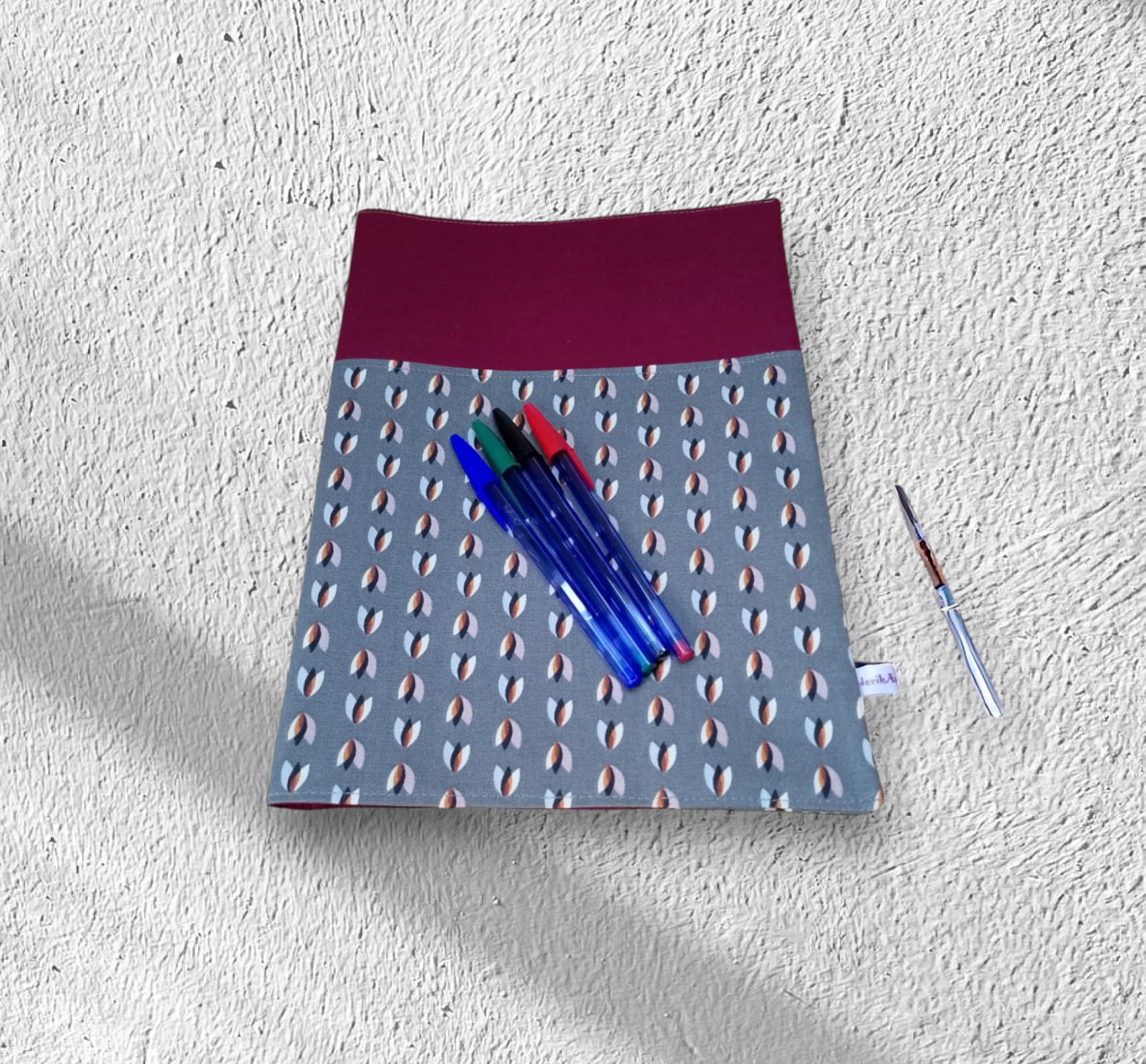 protège registre d'appel, cahier, cadeau maîtresse et maître d'école pour format 21 x 29,7 – Image 4