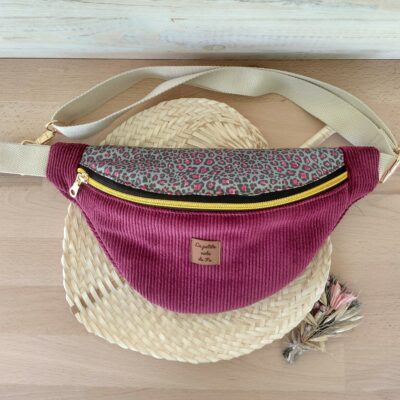 Sac Banane Prune Sauvage