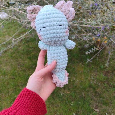 Peluche axolotl