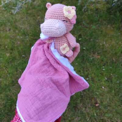 Doudou lange hippopotame