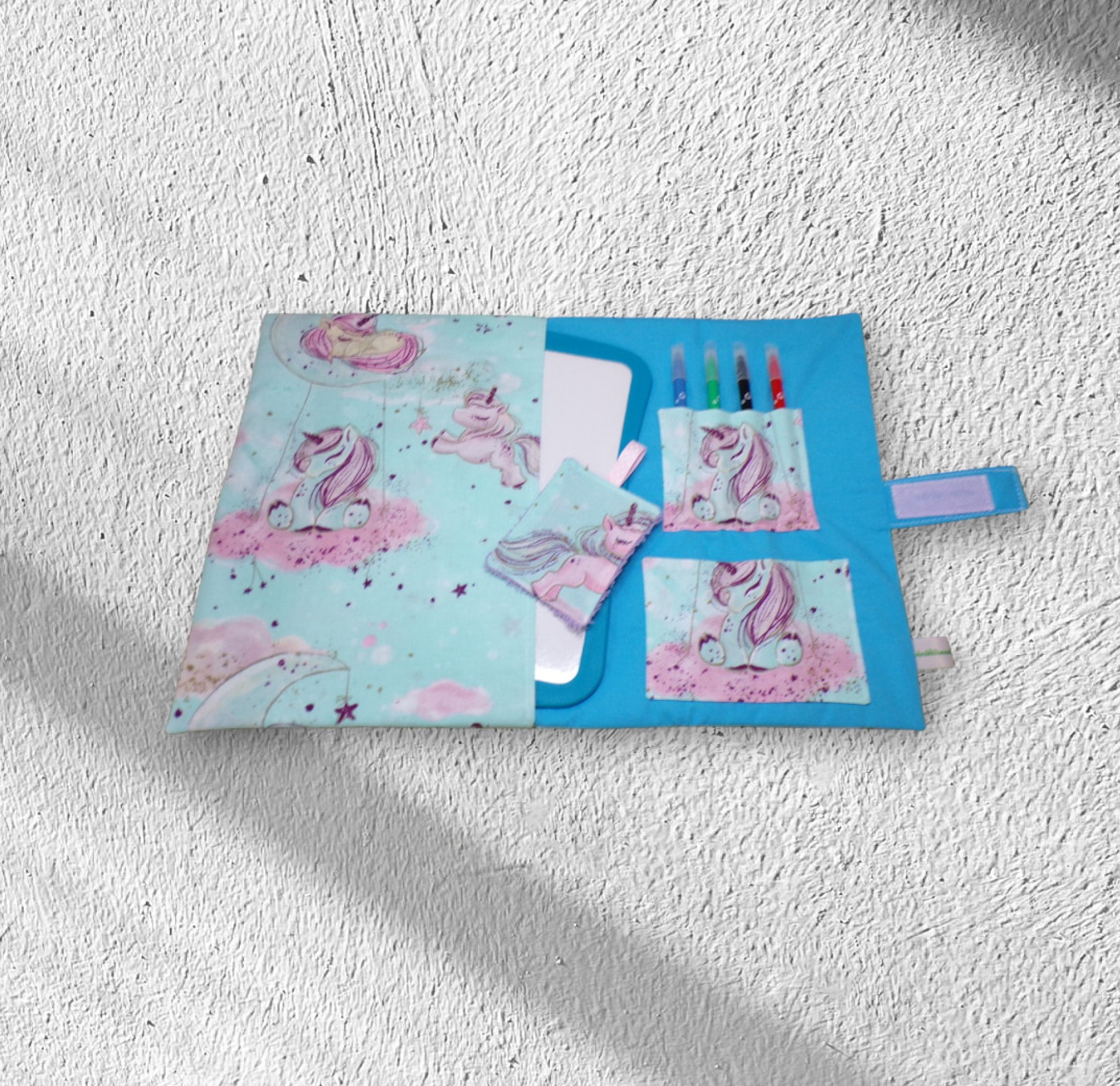 pochette range ardoise, effaceur offert, modèle filles – Image 6