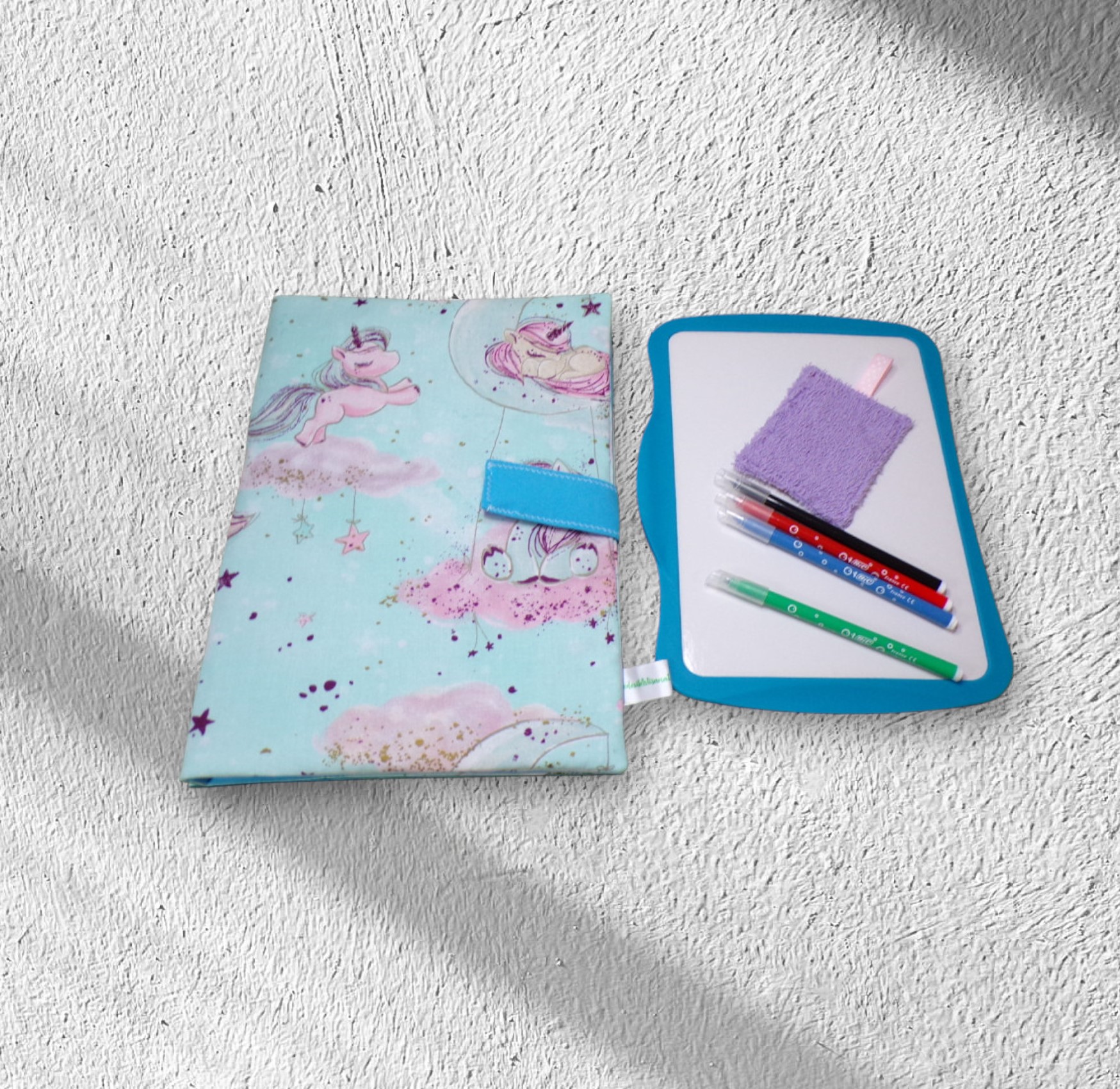 pochette range ardoise, effaceur offert, modèle filles – Image 5
