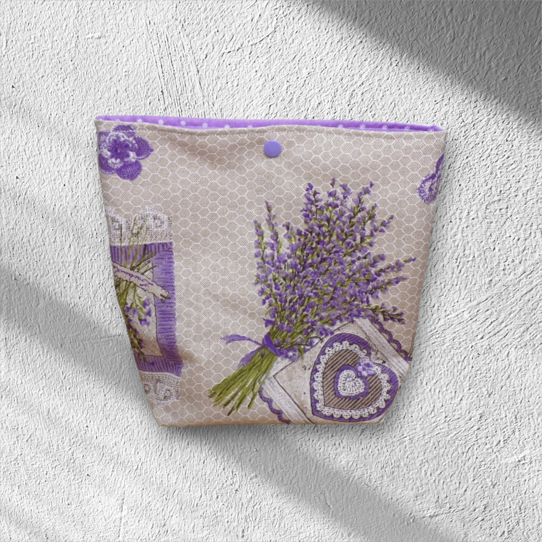 cadeau maîtresse ou maître, fin d'année scolaire, sac doublé, pochon brodé main ou coeur – Image 5