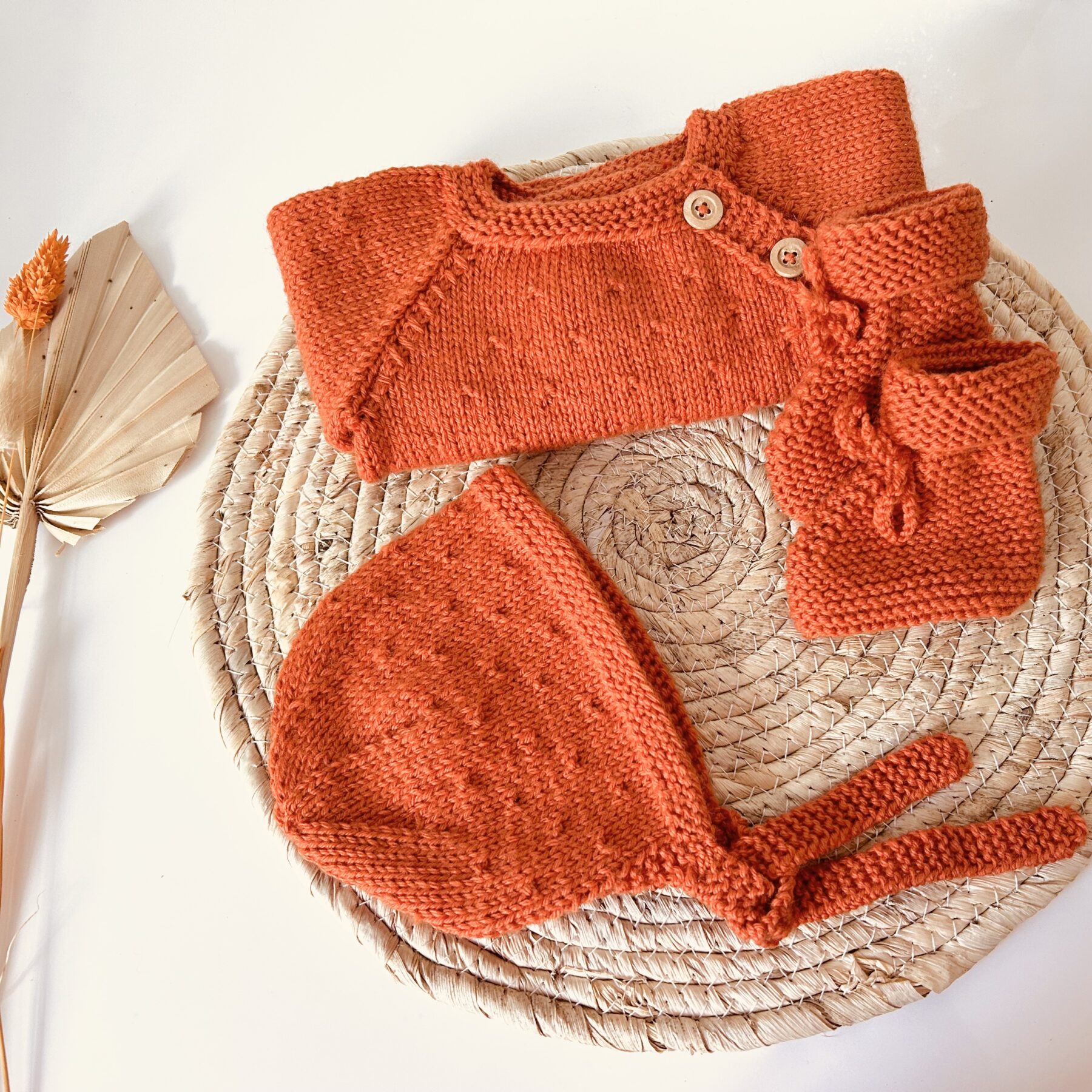 coffret naissance fait main bebes mousse