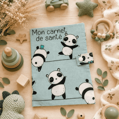 protège carnet de santé panda