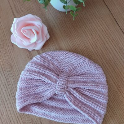 Bonnet turban bébé