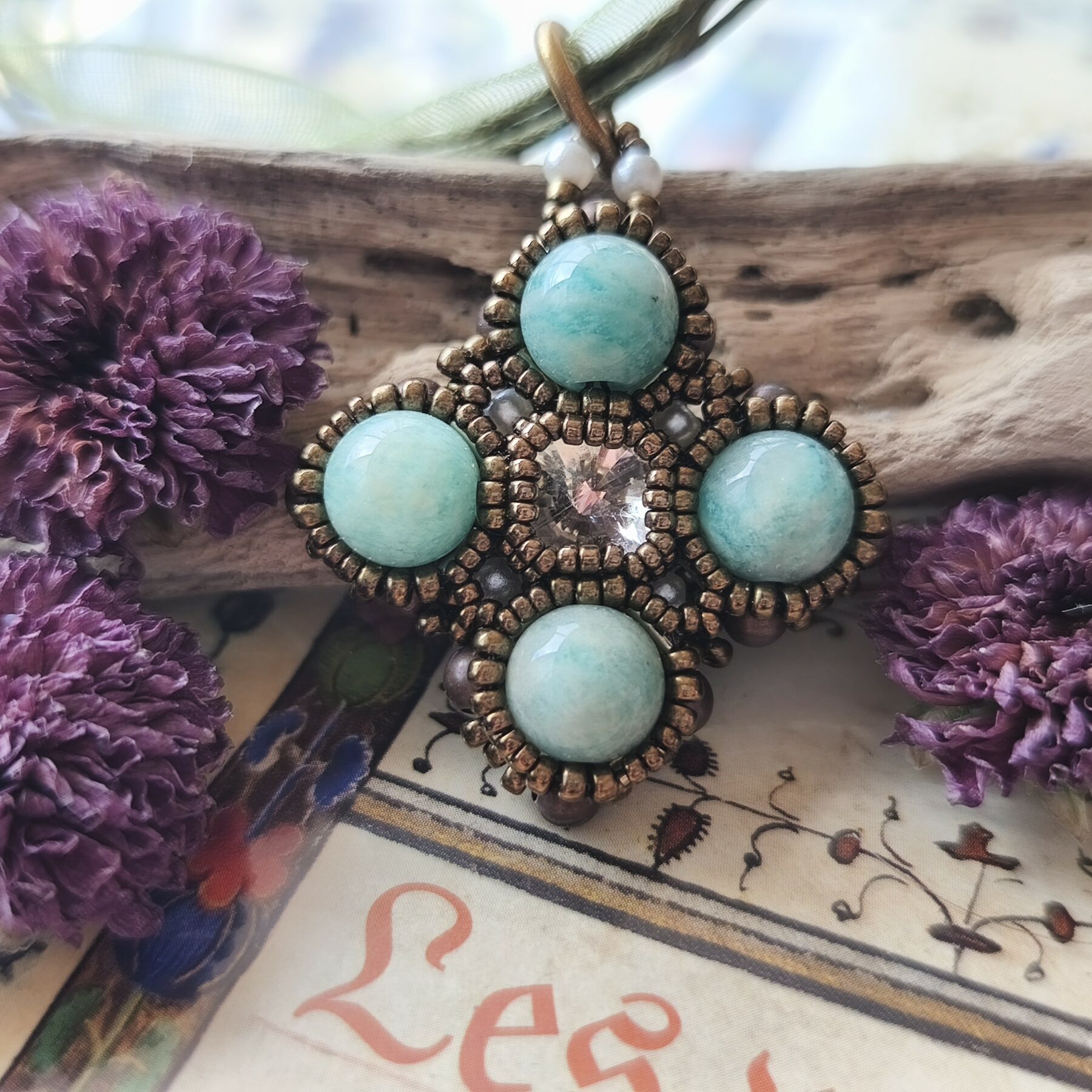 Collier Deirdre Amazonite