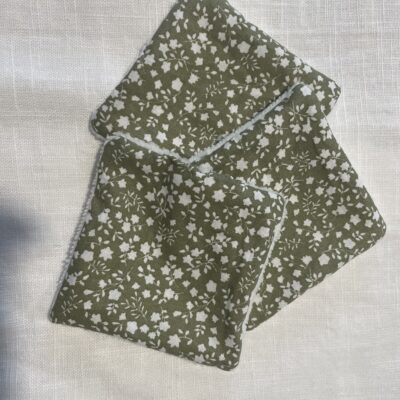 Lingettes démaquillantes en coton bambou