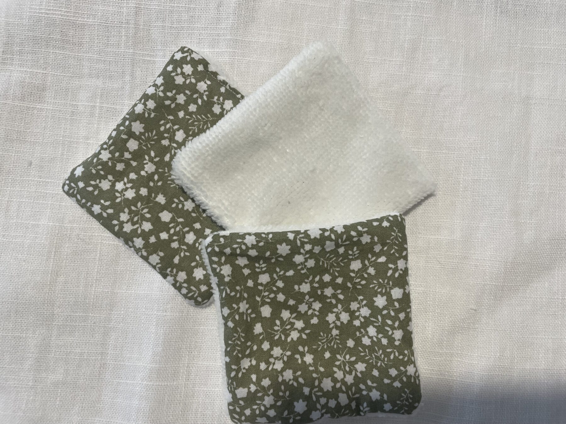 Lingettes démaquillantes en coton bambou – Image 2
