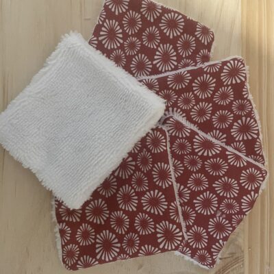 Lingettes démaquillantes en coton bambou