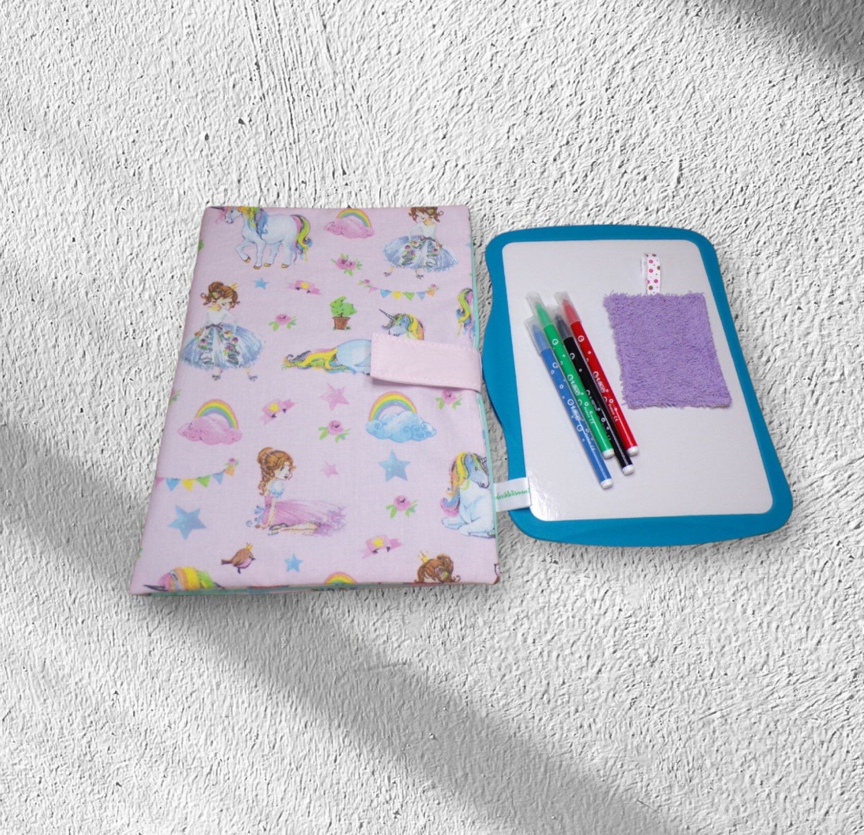 pochette range ardoise, effaceur offert, modèle pour 4 feutres – Image 16