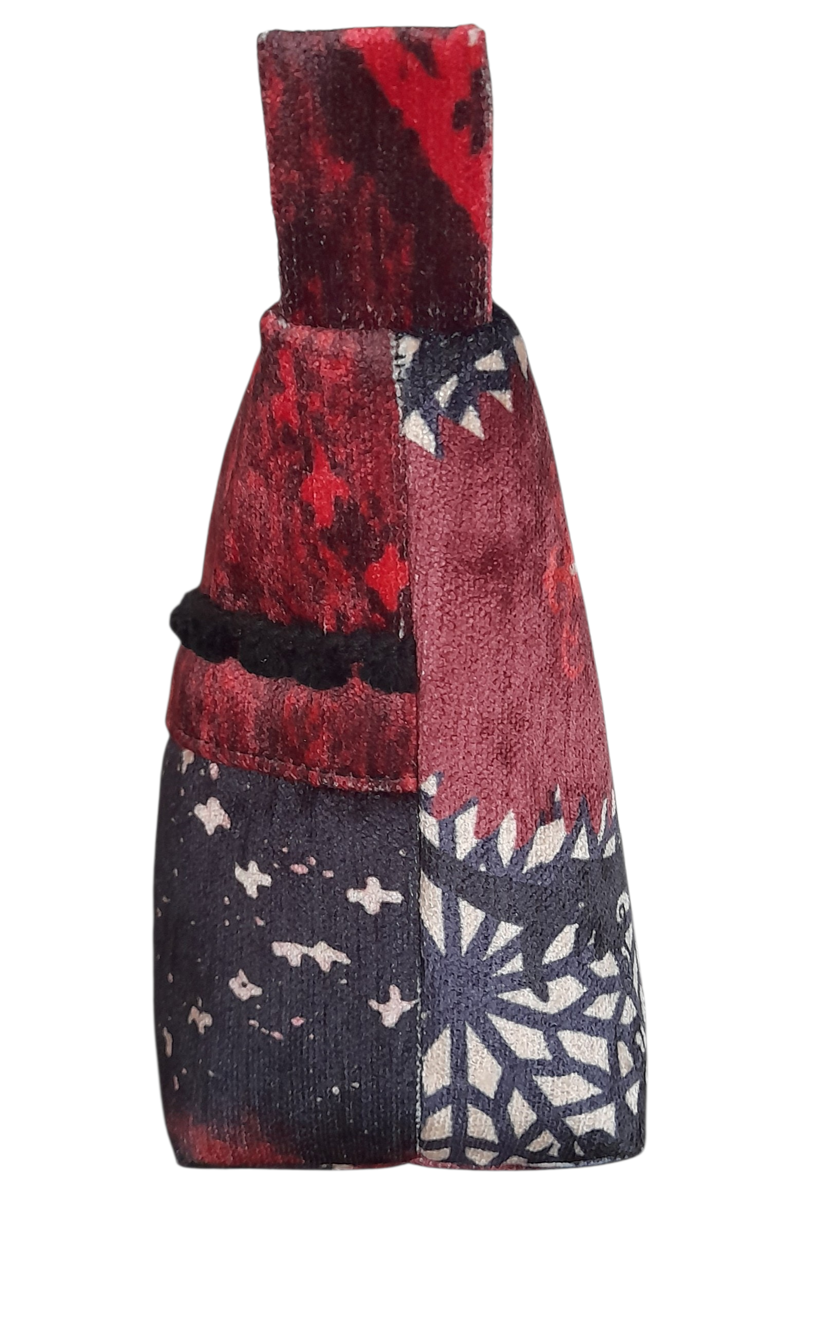 Trousse en velours à fermeture zippée – Image 5