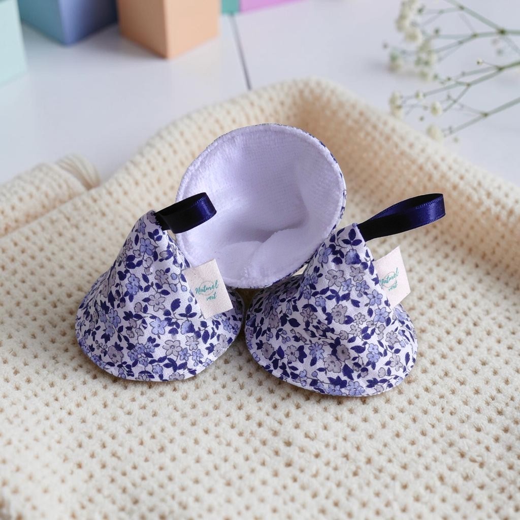 Lot de 3 tipis à pipi bébé en coton et éponge Oeko-Tex – Accessoires de change lavables et réutilisables