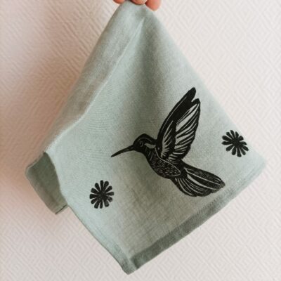 Colibri et fleur