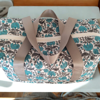 Sac matelassé indien
