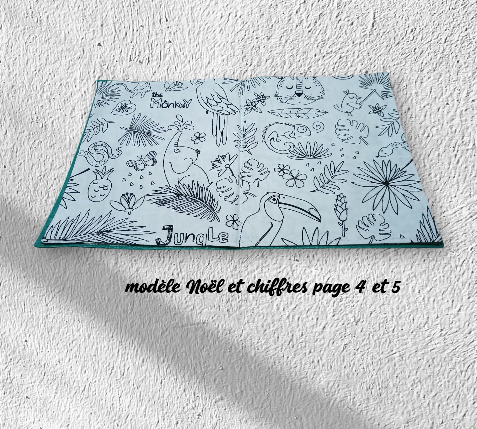 livre, cahier à colorier lavable, réutilisable plusieurs modèles au choix – Image 4