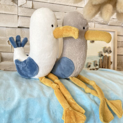 doudou mouette peluche goeland