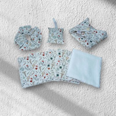 kit salle de bain, de soin et bien-être zéro déchet modèle au choix