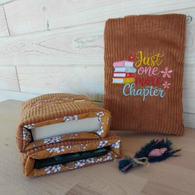 Housse de livre Just One More Chapter