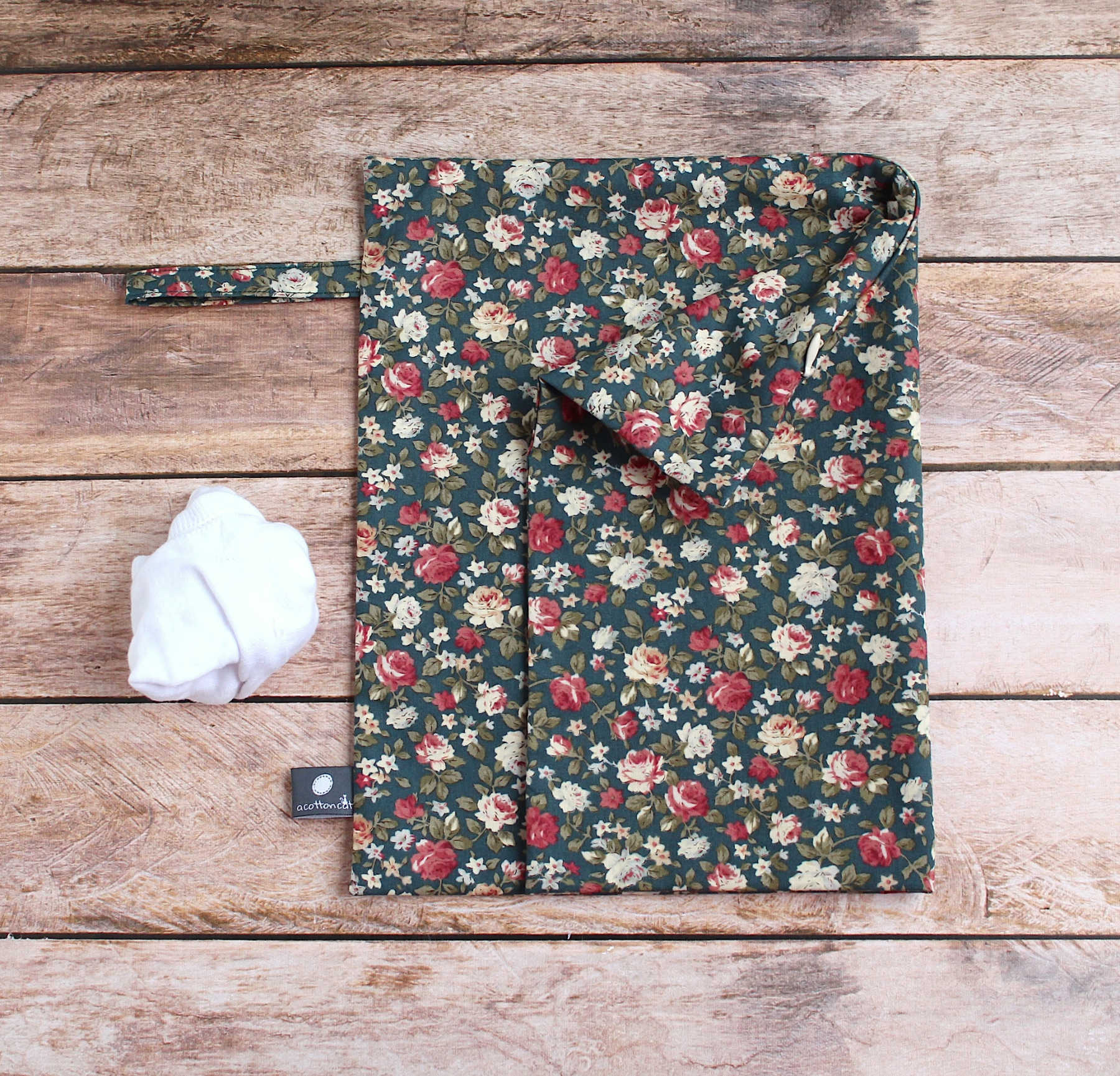 Sac à linge zippé, sac range sous vêtements, accessoire voyage – Image 3