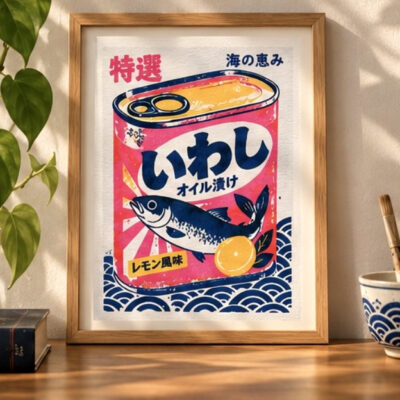 IWASHI / いわし — Print format A4, A5 ou A6
