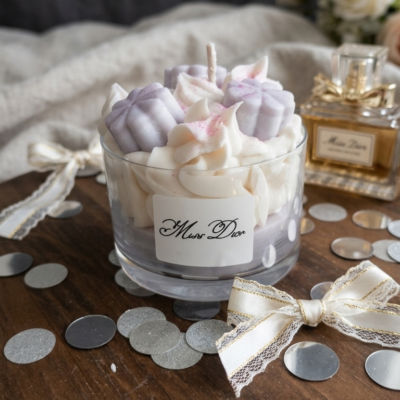 Bougie parfumée gourmande chantilly Miss Di*