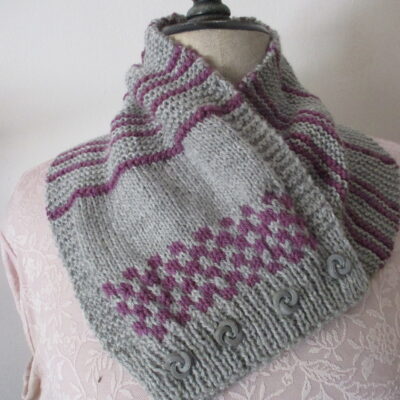 col en tricot, laine douce,chauffe épaule,modèle unique,fait mains,accessoire, tour de cou,cadeau