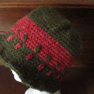 chapeau,crochet,modèle unique (Copie)