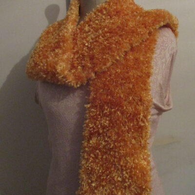 écharpe fantaisie, modèle unique,faitmains,tricot,cadeau,accessoire