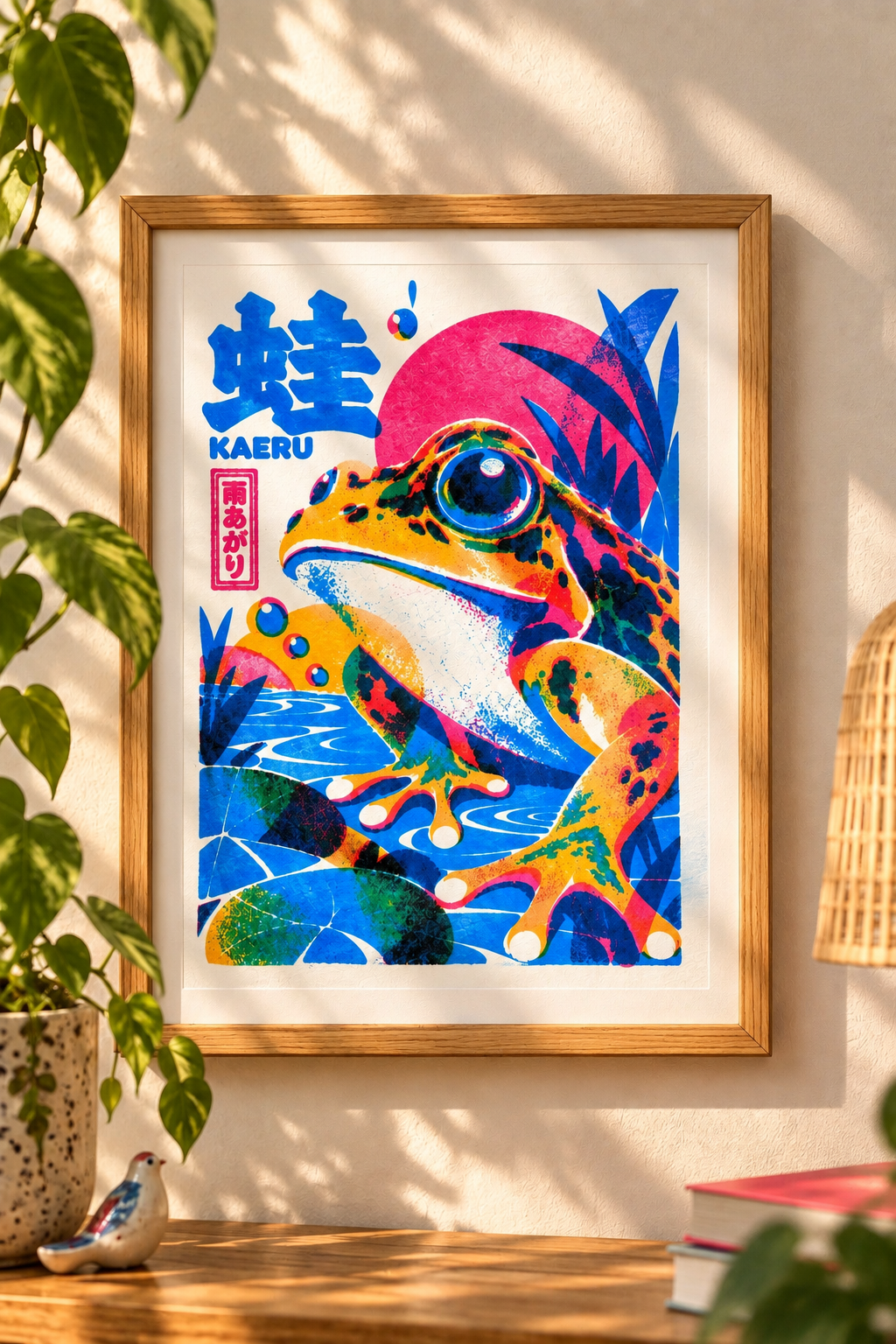 KAERU / 蛙 — Print Format A6, A5 ou A4