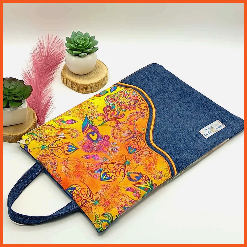 Trousse "Rêve de Coccinelle" - Collection Denim & Rêves – Image 3