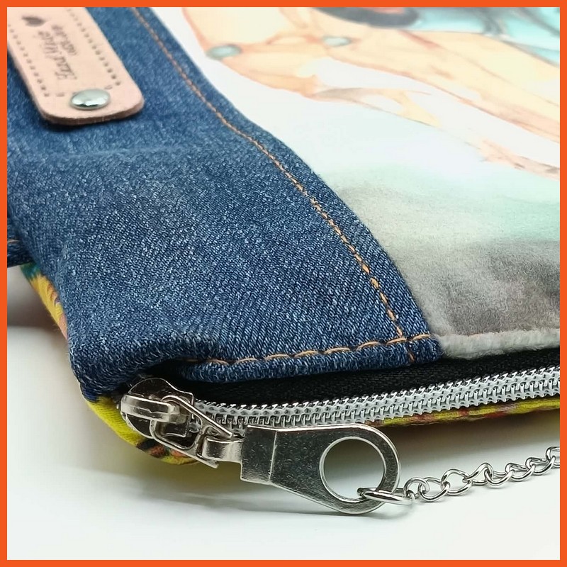 Trousse "Rêve de Coccinelle" - Collection Denim & Rêves – Image 5