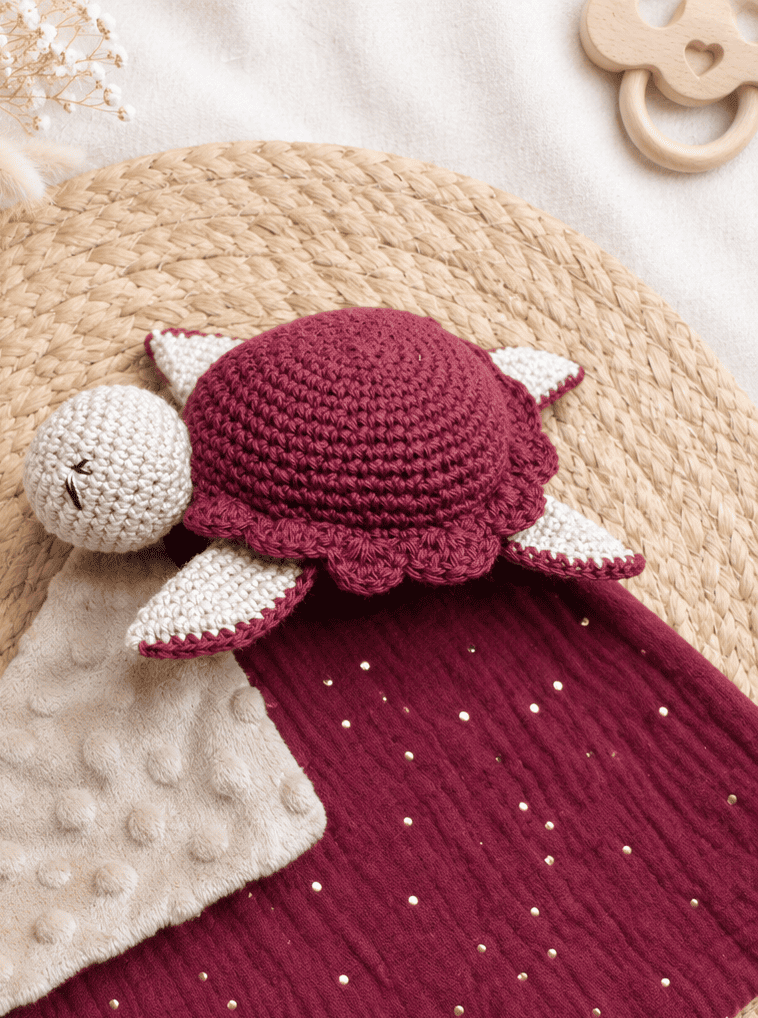 doudou tortue crochet