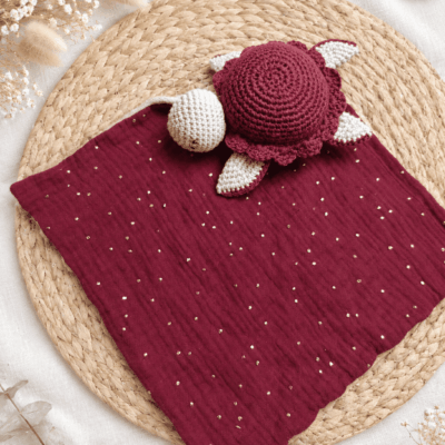 doudou tortue crochet