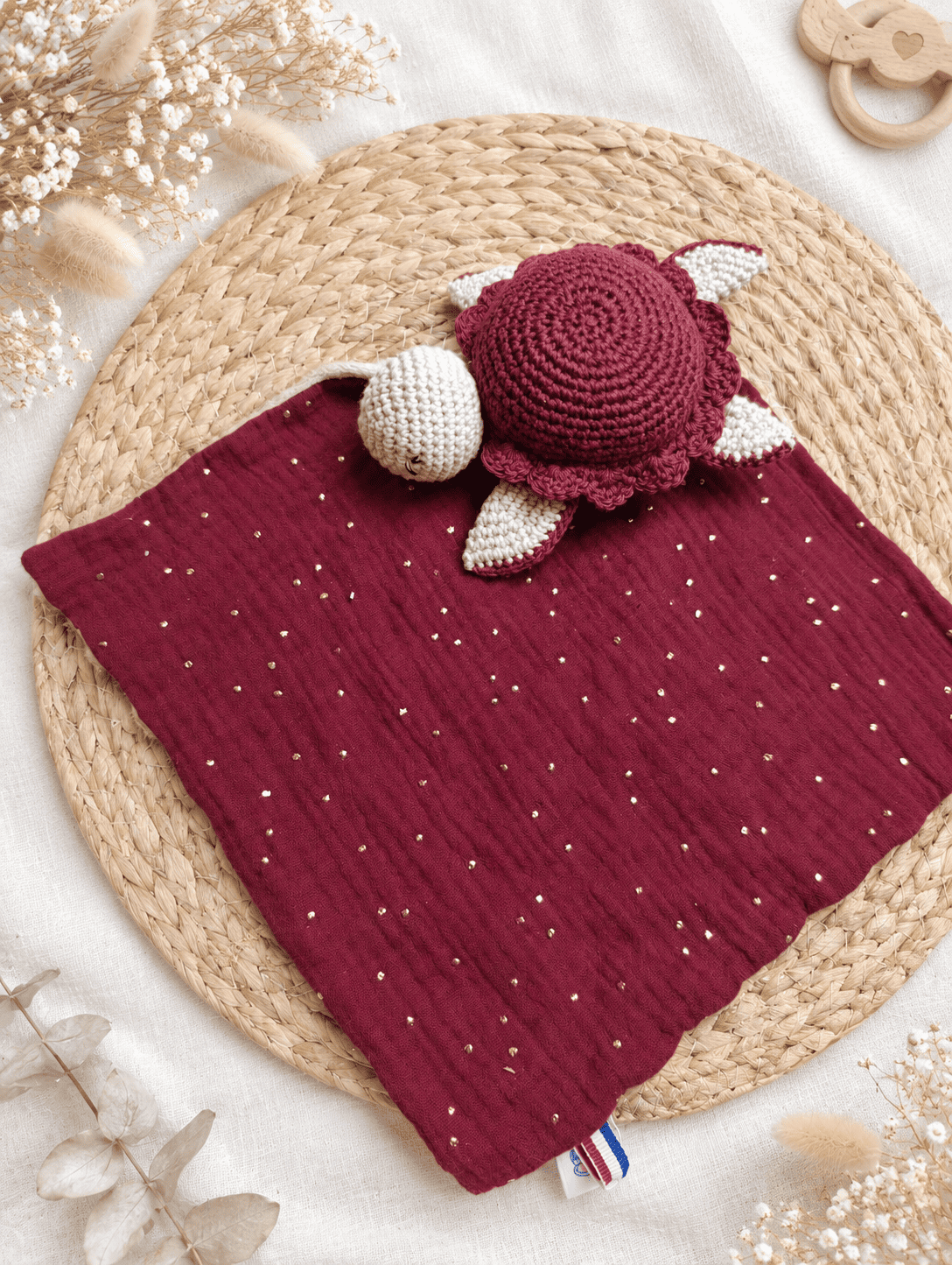 doudou tortue crochet