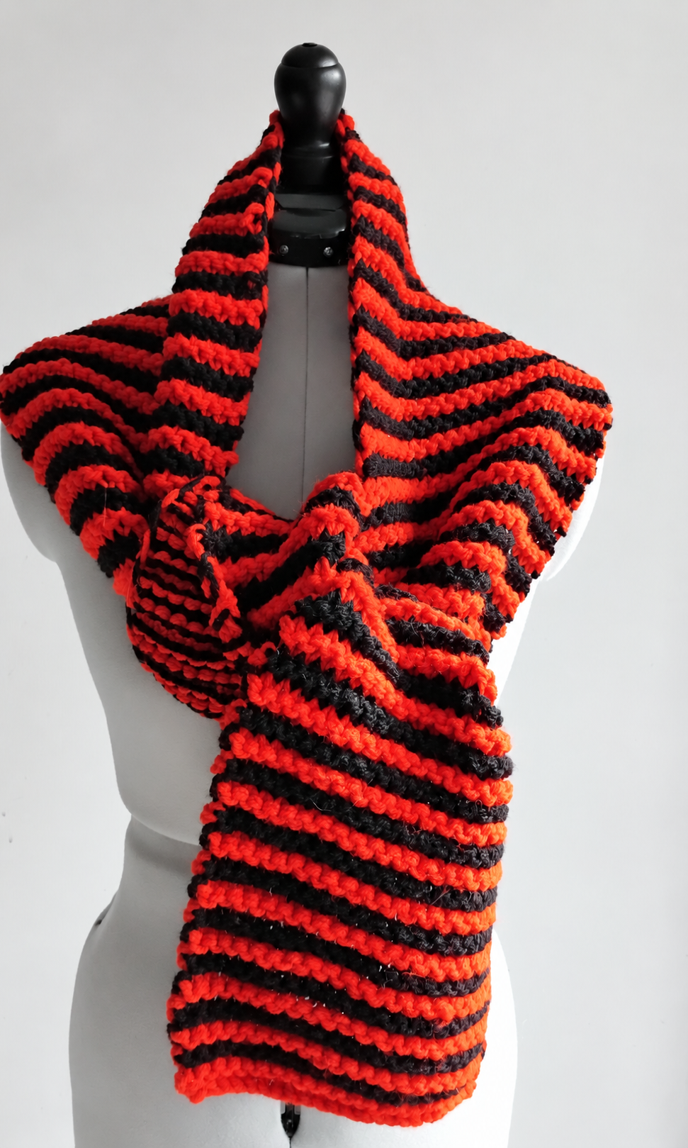 Echarpe femme-Echarpe Homme-Echarpe en laine-Echarpe à rayures-Accéssoire- Accéssoire mode-Cadeau