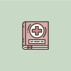 Protège carnet de santé bébé fait main