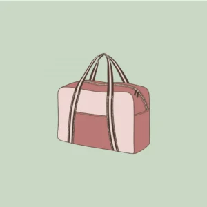 Sac à langer fait main