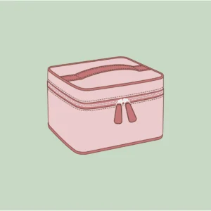 Trousse de toilette bébé et enfant faite main