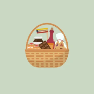 Panier garni, panier gourmand et coffret gourmand