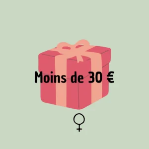 Cadeaux femme à moins de 30 euros
