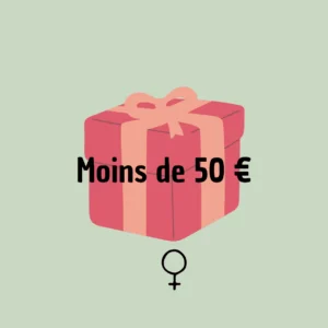 Cadeaux femme à moins de 50 euros