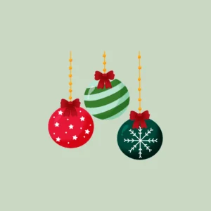 Boule de Noël artisanale